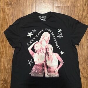 Britney Spears Black Shirt